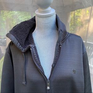 Black Fleece Lined Hoodie